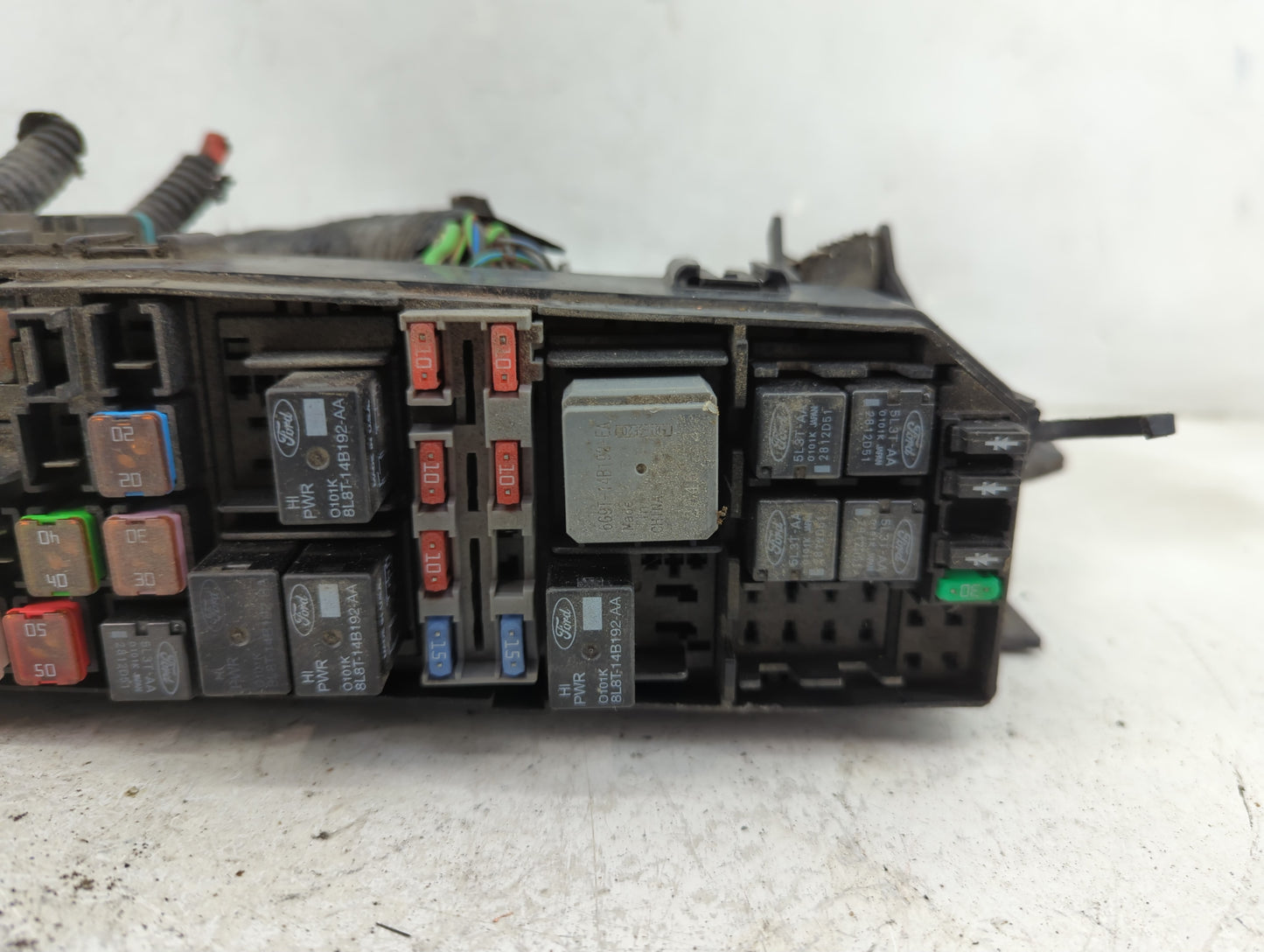 2012 Ford Transit-150 Fusebox Fuse Box Panel Relay Module P/N:8S4T-14A003AC Fits Fits 2010 2011 2013 OEM Used Auto Parts - O