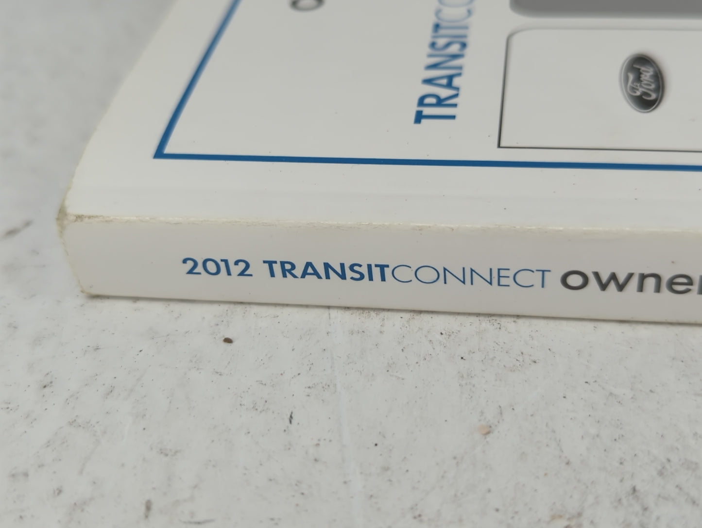 2012 Ford Transit Owners Manual Book Guide P/N:CT1J 19A321 AB OEM Used Auto Parts - Oemusedautoparts1.com