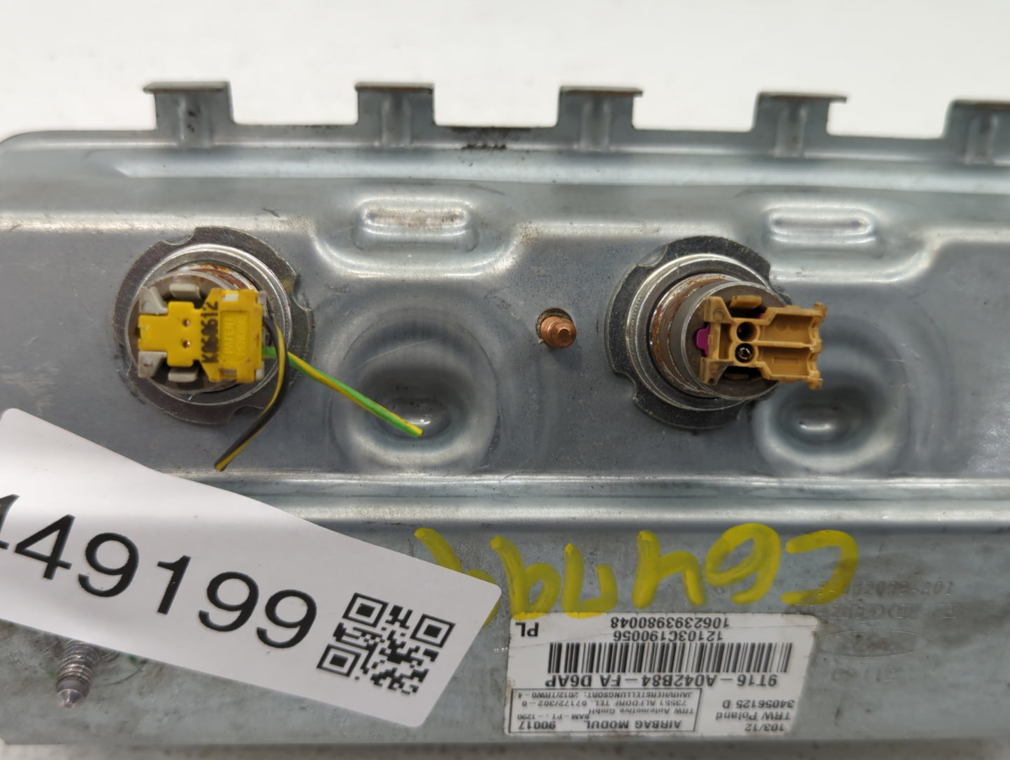 2010-2013 Ford Transit Connect Air Bag Passenger Right Dashboard Oem - Oemusedautoparts1.com