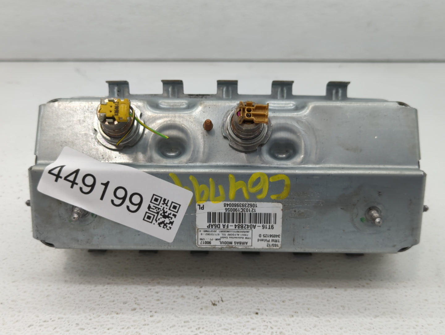 2010-2013 Ford Transit Connect Air Bag Passenger Right Dashboard Oem - Oemusedautoparts1.com
