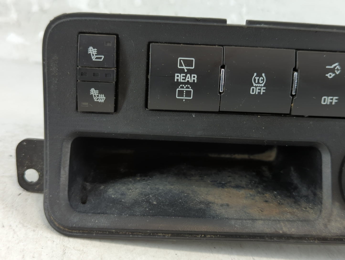 2012 Gmc Acadia  Center Console Switch Panel Bezel Power Outlet - Oemusedautoparts1.com