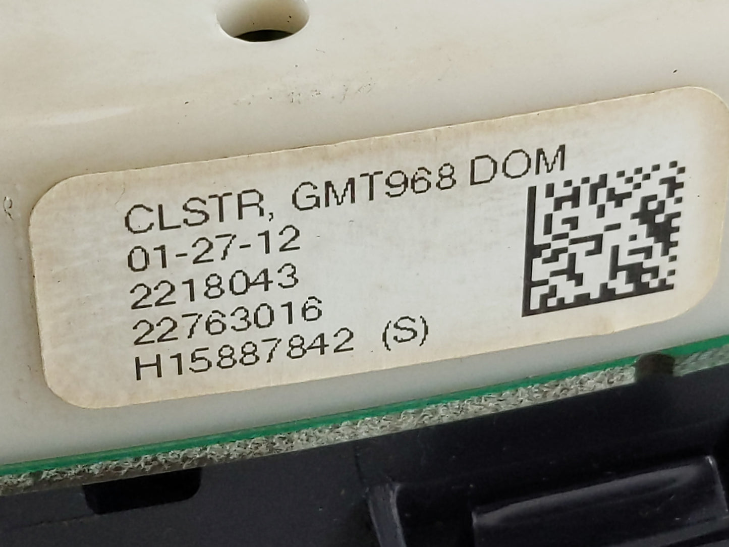 2011-2012 Gmc Acadia Instrument Cluster Speedometer Gauges P/N:22763016 Fits Fits 2011 2012 OEM Used Auto Parts - Oemusedaut