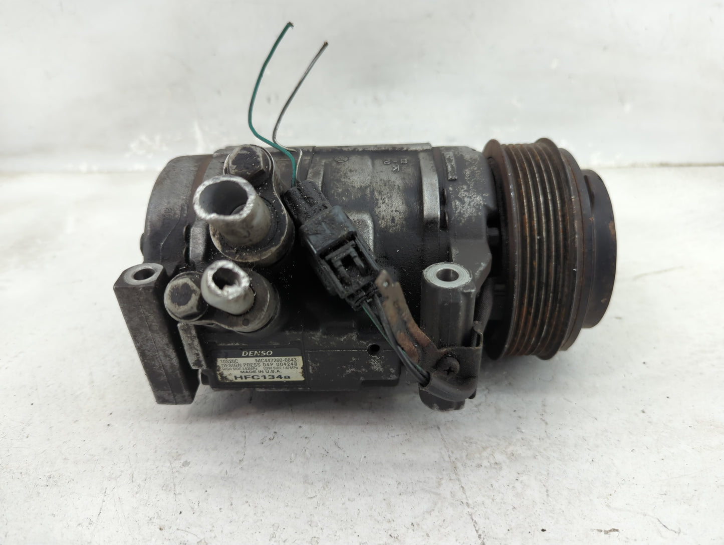 2007-2012 Gmc Acadia Air Conditioning A/c Ac Compressor Oem - Oemusedautoparts1.com