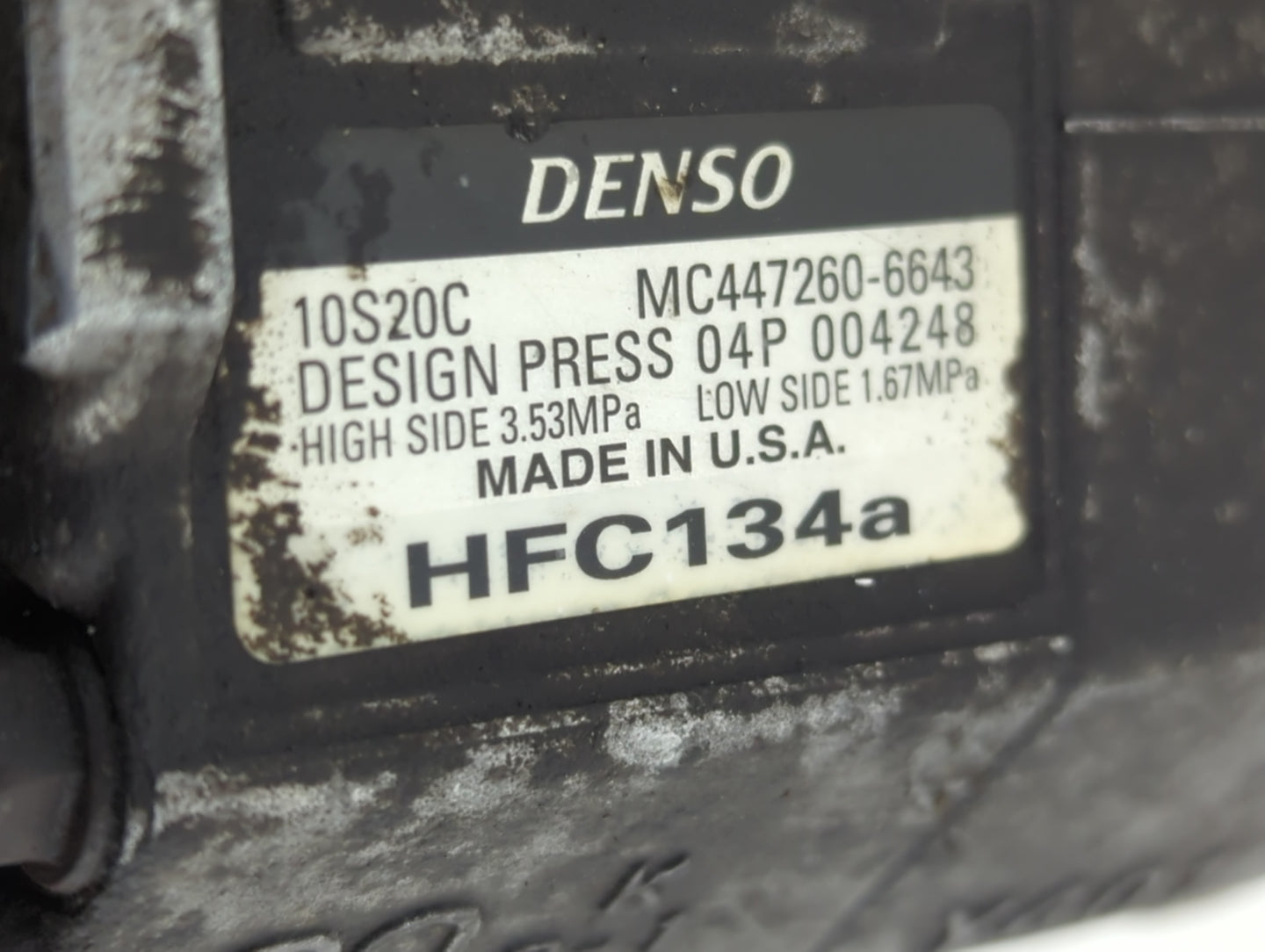 2007-2012 Gmc Acadia Air Conditioning A/c Ac Compressor Oem 1131816 - Oemusedautoparts1.com