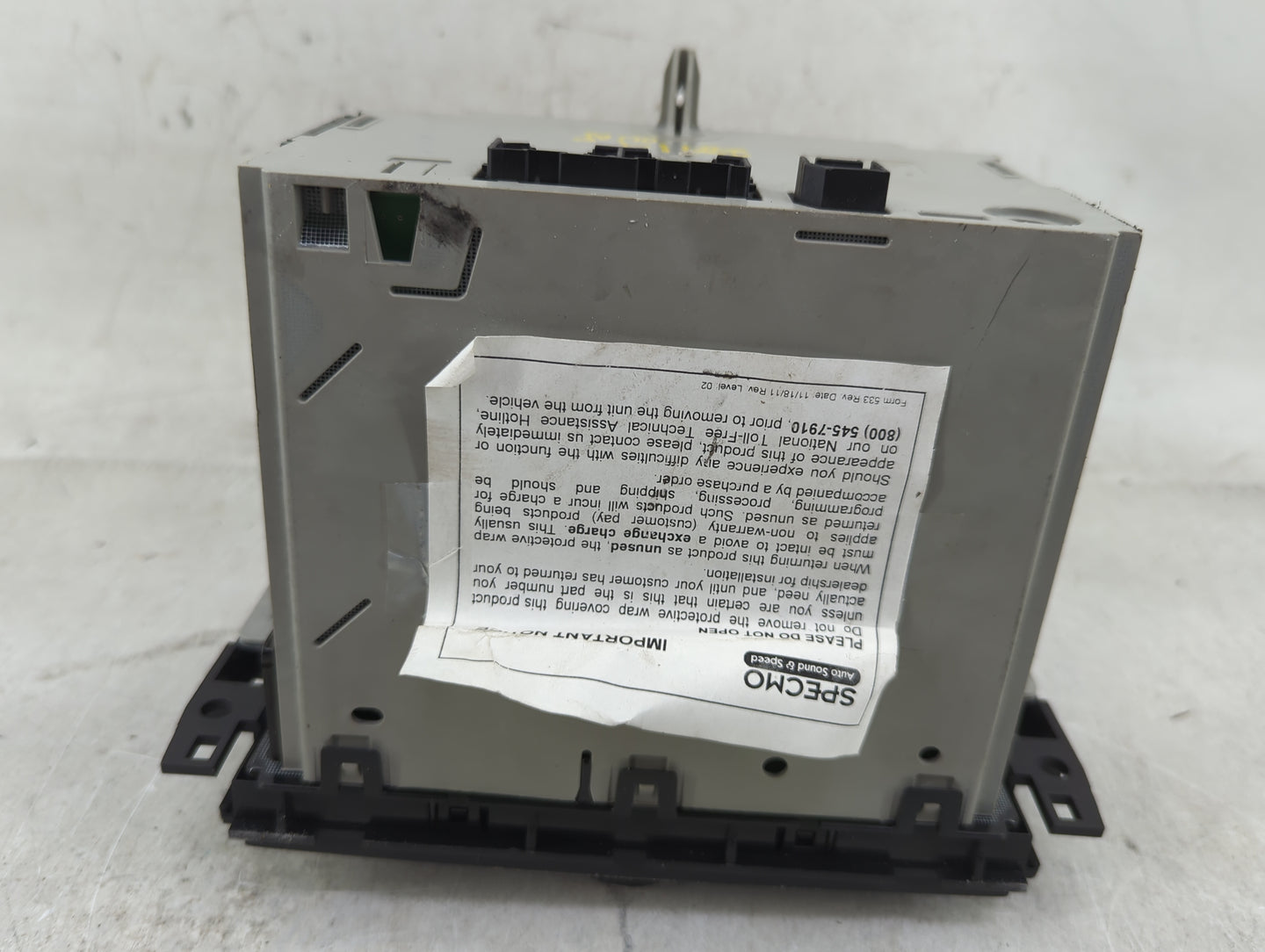 2011-2012 Gmc Acadia Radio AM FM Cd Player Receiver Replacement Fits Fits 2011 2012 OEM Used Auto Parts - Oemusedautoparts1.