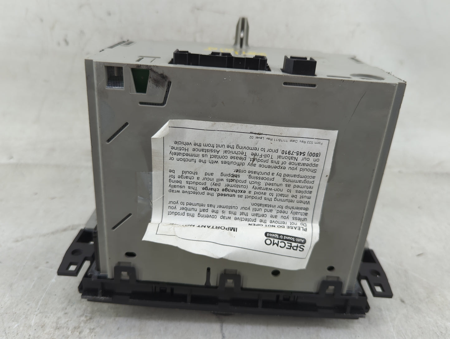 2011-2012 Gmc Acadia Radio AM FM Cd Player Receiver Replacement Fits Fits 2011 2012 OEM Used Auto Parts - Oemusedautoparts1.