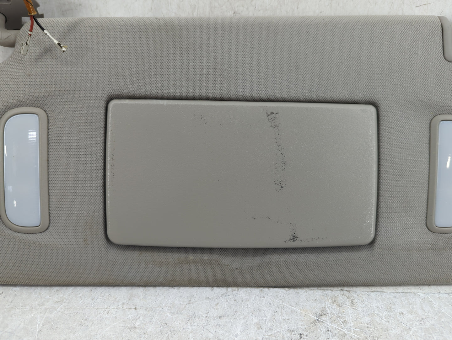 2007-2017 Gmc Acadia Sun Visor Shade Replacement Driver Left Mirror Fits OEM Used Auto Parts - Oemusedautoparts1.com