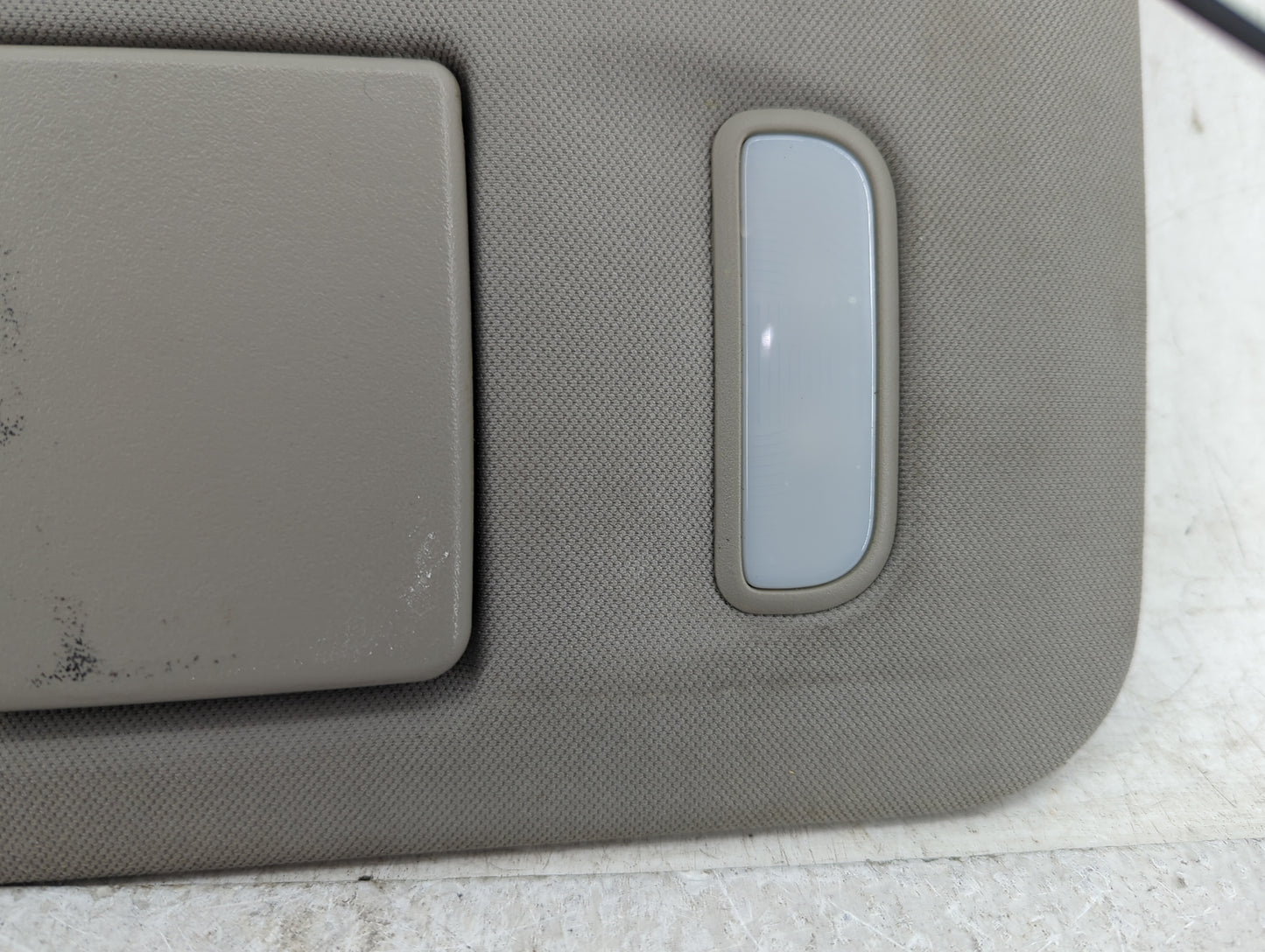 2007-2017 Gmc Acadia Sun Visor Shade Replacement Driver Left Mirror Fits OEM Used Auto Parts - Oemusedautoparts1.com
