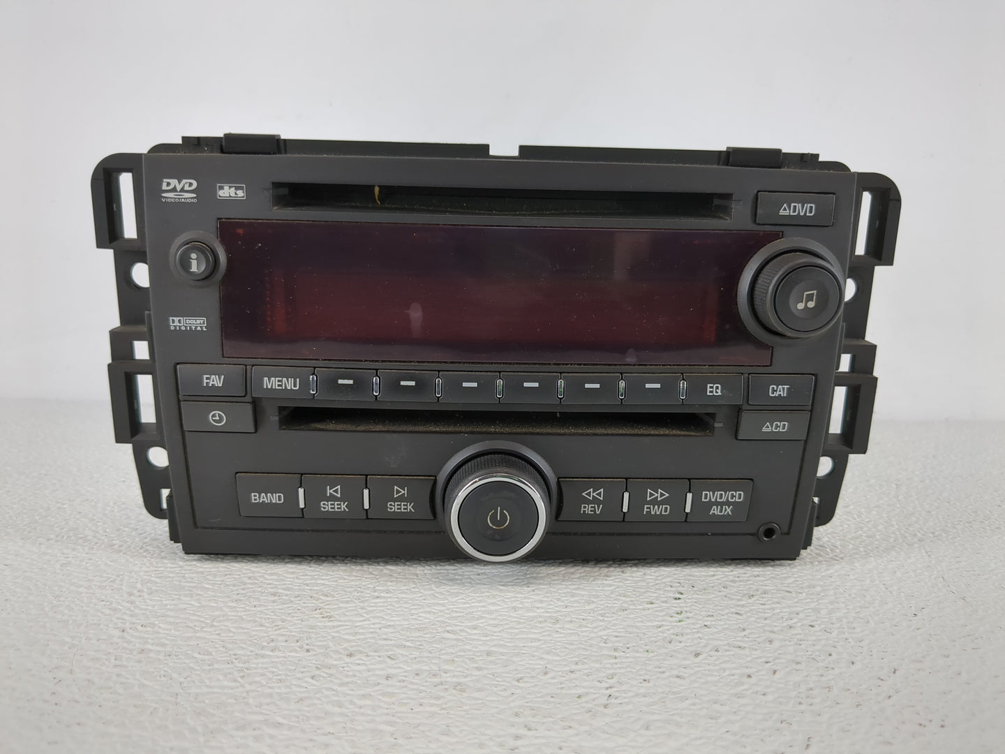 2010-2012 Gmc Acadia Radio AM FM Cd Player Receiver Replacement P/N:22754030 Fits Fits 2010 2011 2012 OEM Used Auto Parts - 