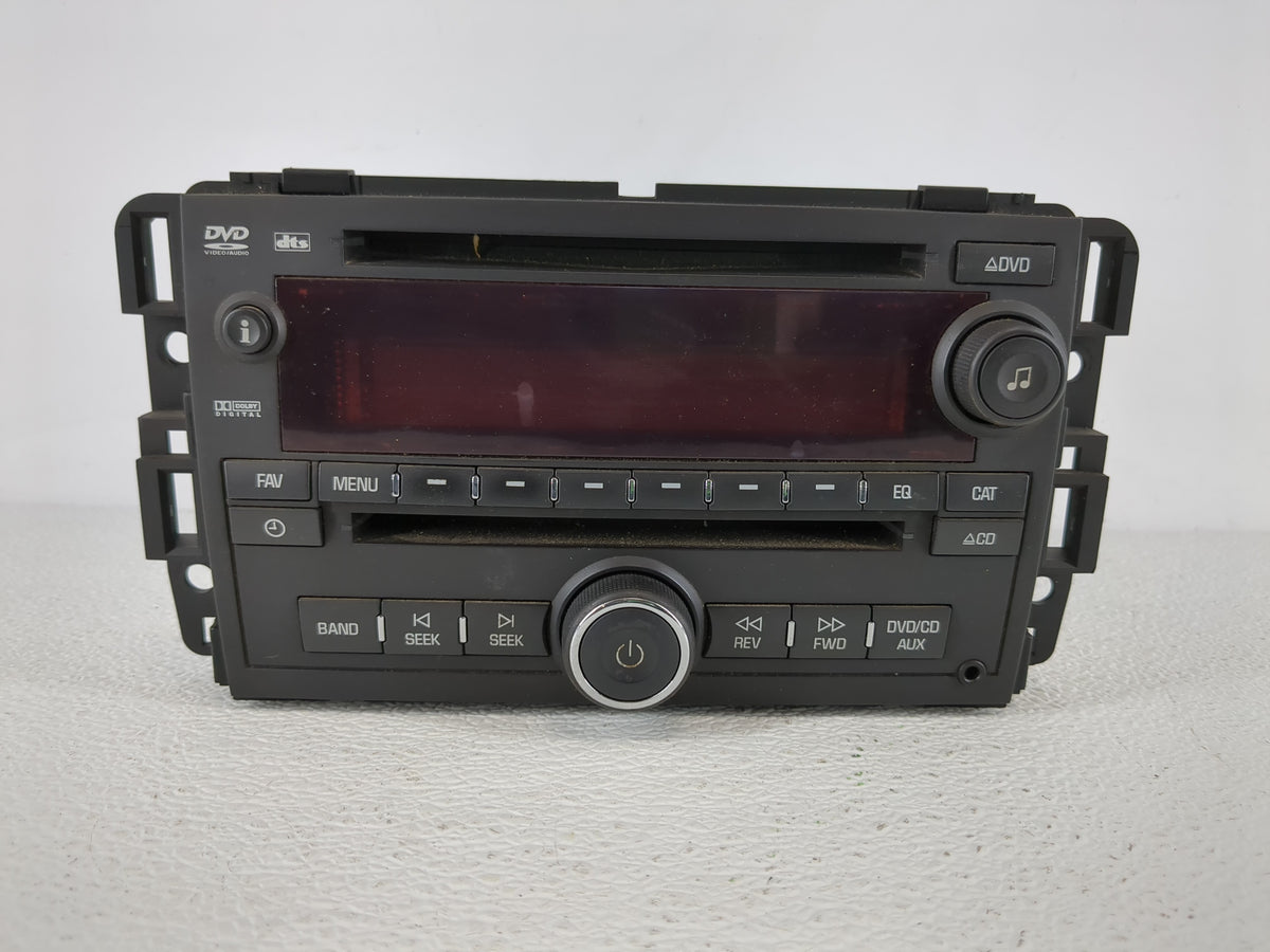 2010-2012 Gmc Acadia Radio AM FM Cd Player Receiver Replacement P/N:22754030 Fits 2010 2011 2012 OEM Used Auto Parts - Oemus
