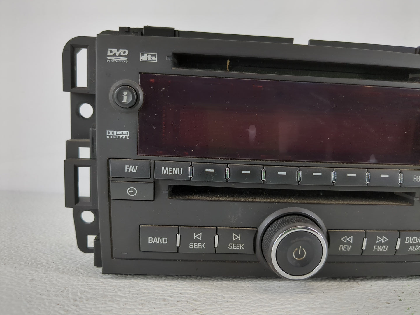 2010-2012 Gmc Acadia Radio AM FM Cd Player Receiver Replacement P/N:22754030 Fits Fits 2010 2011 2012 OEM Used Auto Parts - 