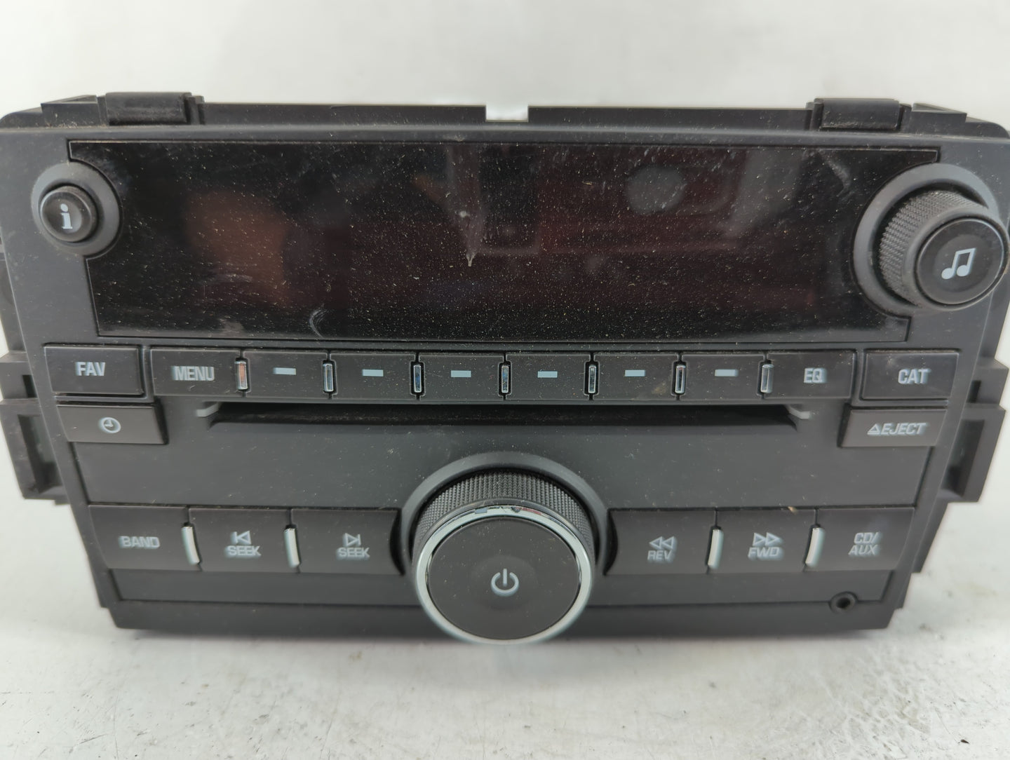 2010-2012 Gmc Acadia Radio AM FM Cd Player Receiver Replacement P/N:25941141 Fits Fits 2010 2011 2012 OEM Used Auto Parts - 