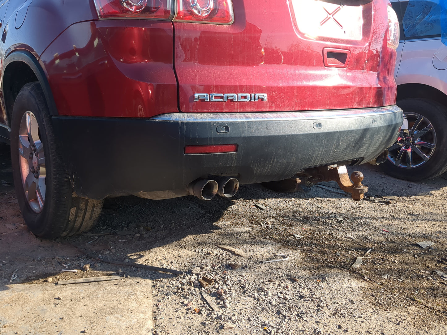 2007-2012 Gmc Acadia Rear Bumper Assembly Oem - Oemusedautoparts1.com