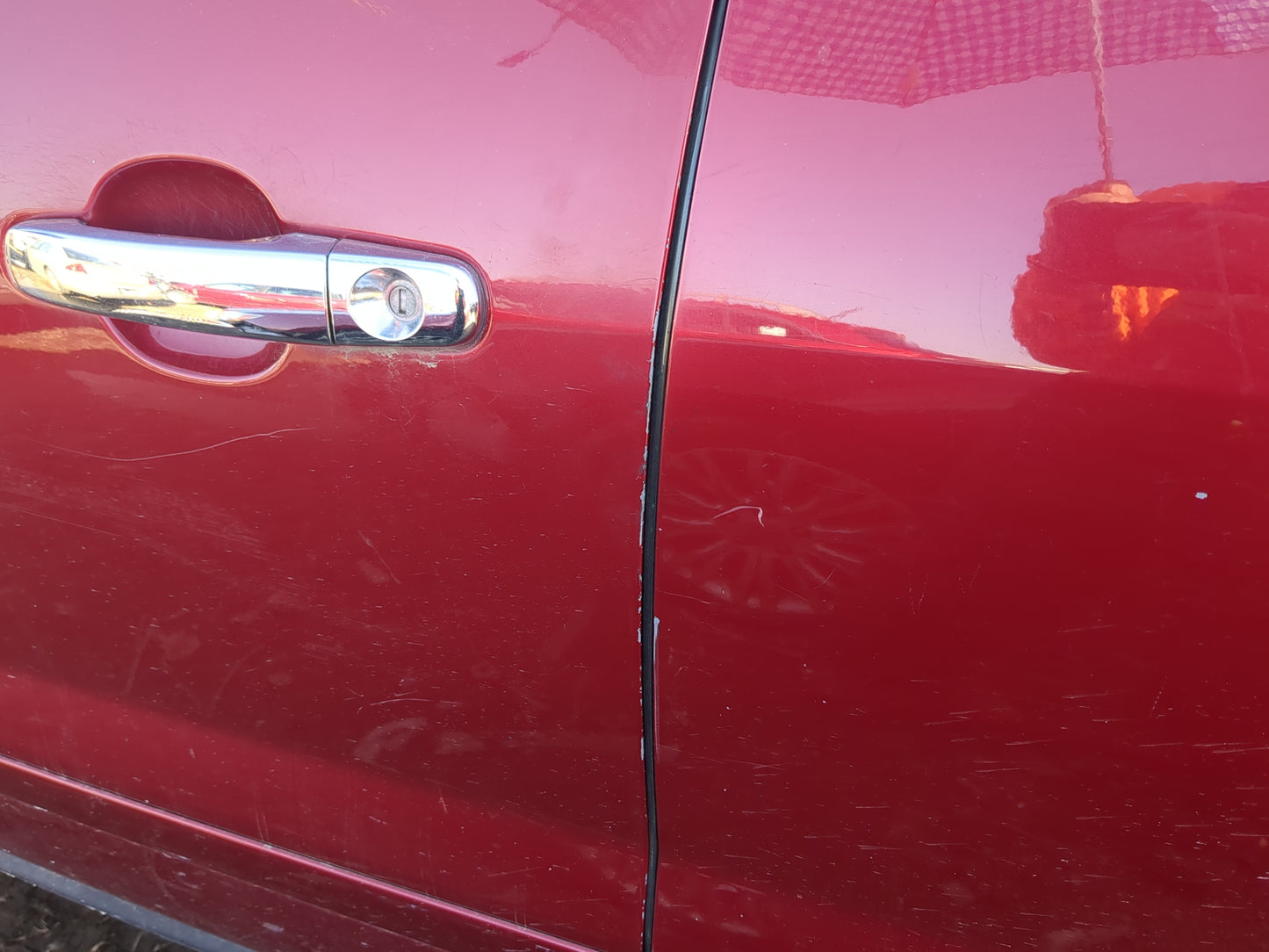 2010-2017 Gmc Acadia Driver Front Door Oem 1238293 - Oemusedautoparts1.com