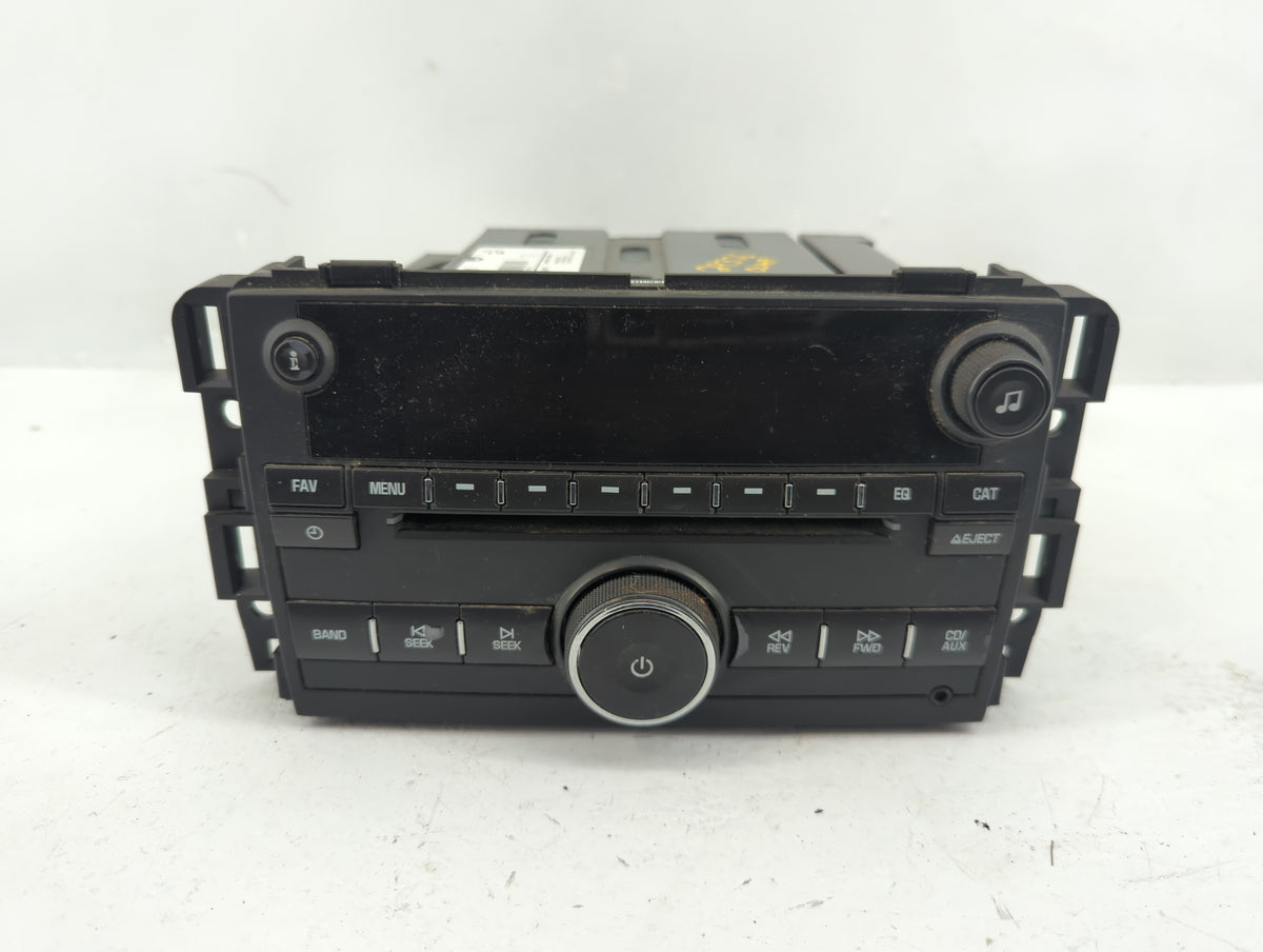 2012 Gmc Acadia Radio AM FM Cd Player Receiver Replacement Fits OEM Used Auto Parts - Oemusedautoparts1.com