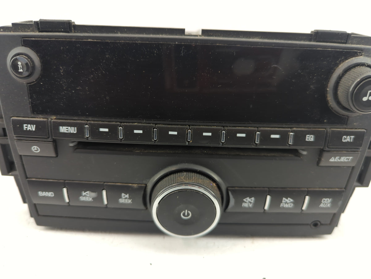 2012 Gmc Acadia Radio AM FM Cd Player Receiver Replacement Fits OEM Used Auto Parts - Oemusedautoparts1.com