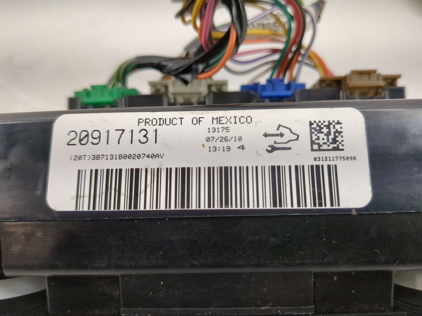 2007-2012 Gmc Acadia Climate Control Module Temperature AC/Heater Replacement P/N:20917131 Fits Fits 2007 2008 2009 2010 201