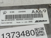 2012 Gmc Acadia PCM Engine Control Computer ECU ECM PCU OEM P/N:12648906 Fits Fits 2013 2014 2015 2016 OEM Used Auto Parts -