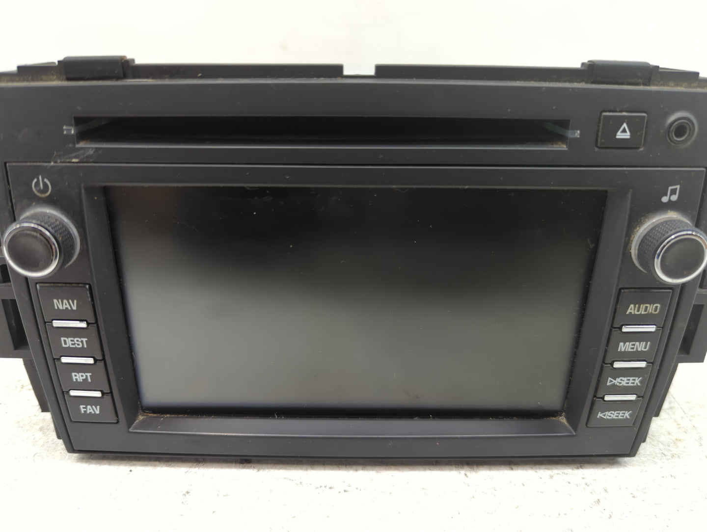 2010-2012 Gmc Acadia Radio AM FM Cd Player Receiver Replacement P/N:22921420 Fits Fits 2010 2011 2012 OEM Used Auto Parts - 