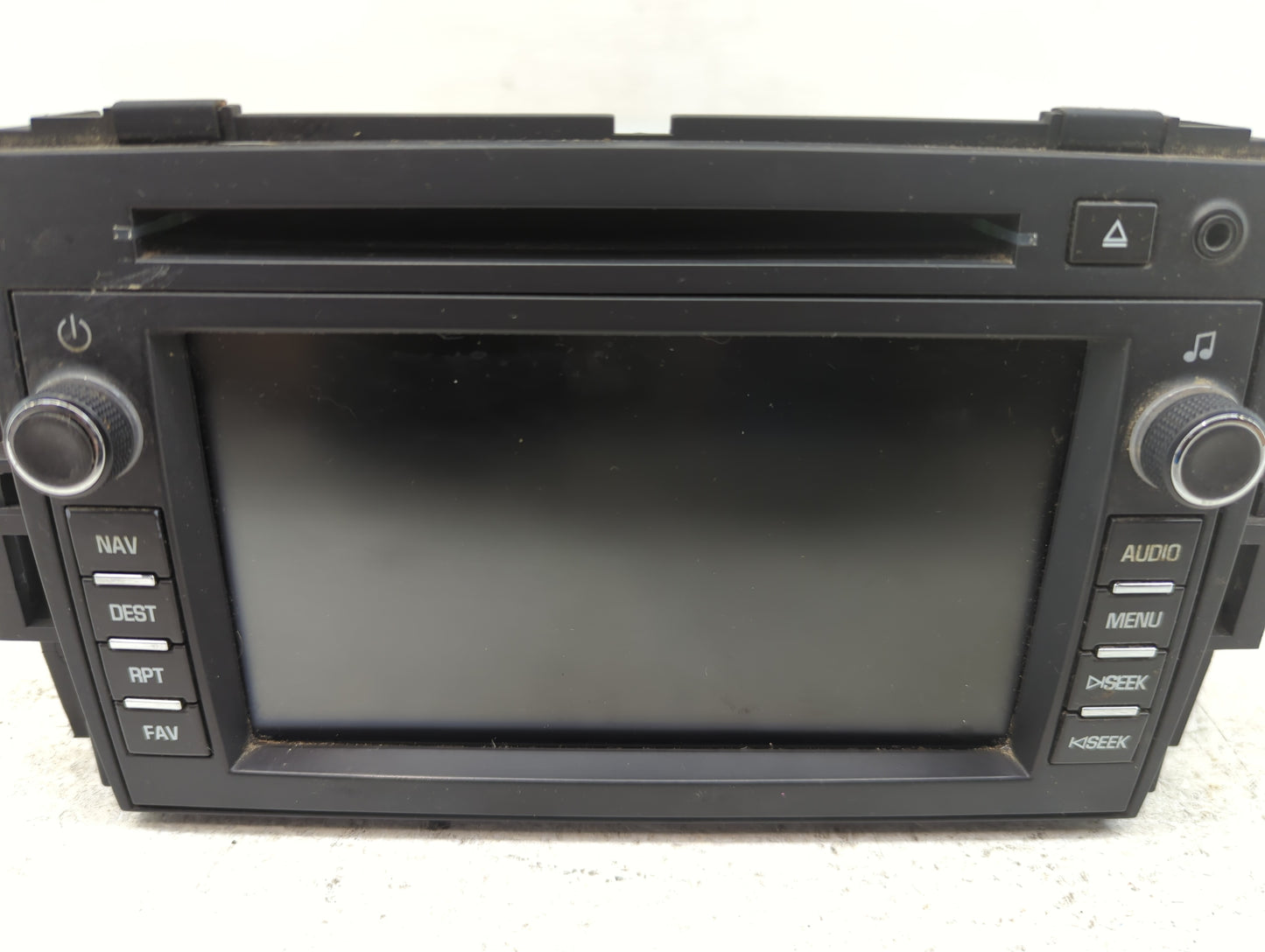 2010-2012 Gmc Acadia Radio AM FM Cd Player Receiver Replacement P/N:22921420 Fits Fits 2010 2011 2012 OEM Used Auto Parts - 