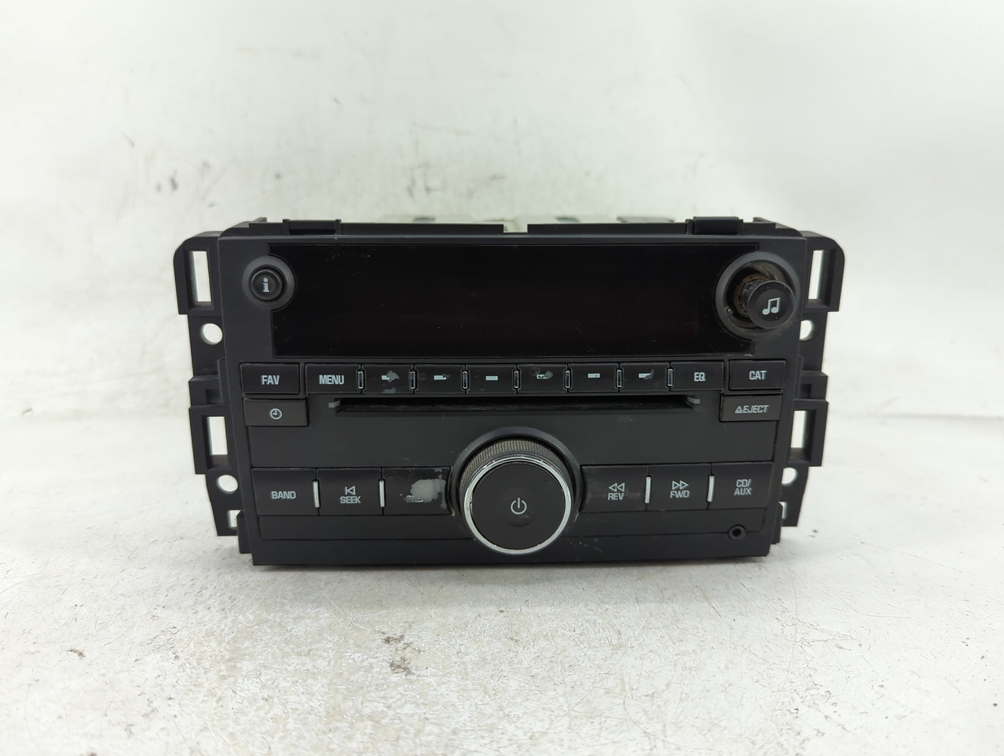 2012 Gmc Acadia Radio AM FM Cd Player Receiver Replacement P/N:20935118 Fits OEM Used Auto Parts - Oemusedautoparts1.com