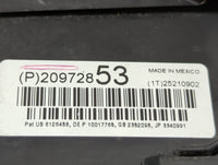 2012 Gmc Acadia Fusebox Fuse Box Panel Relay Module P/N:P20972853 Fits OEM Used Auto Parts - Oemusedautoparts1.com
