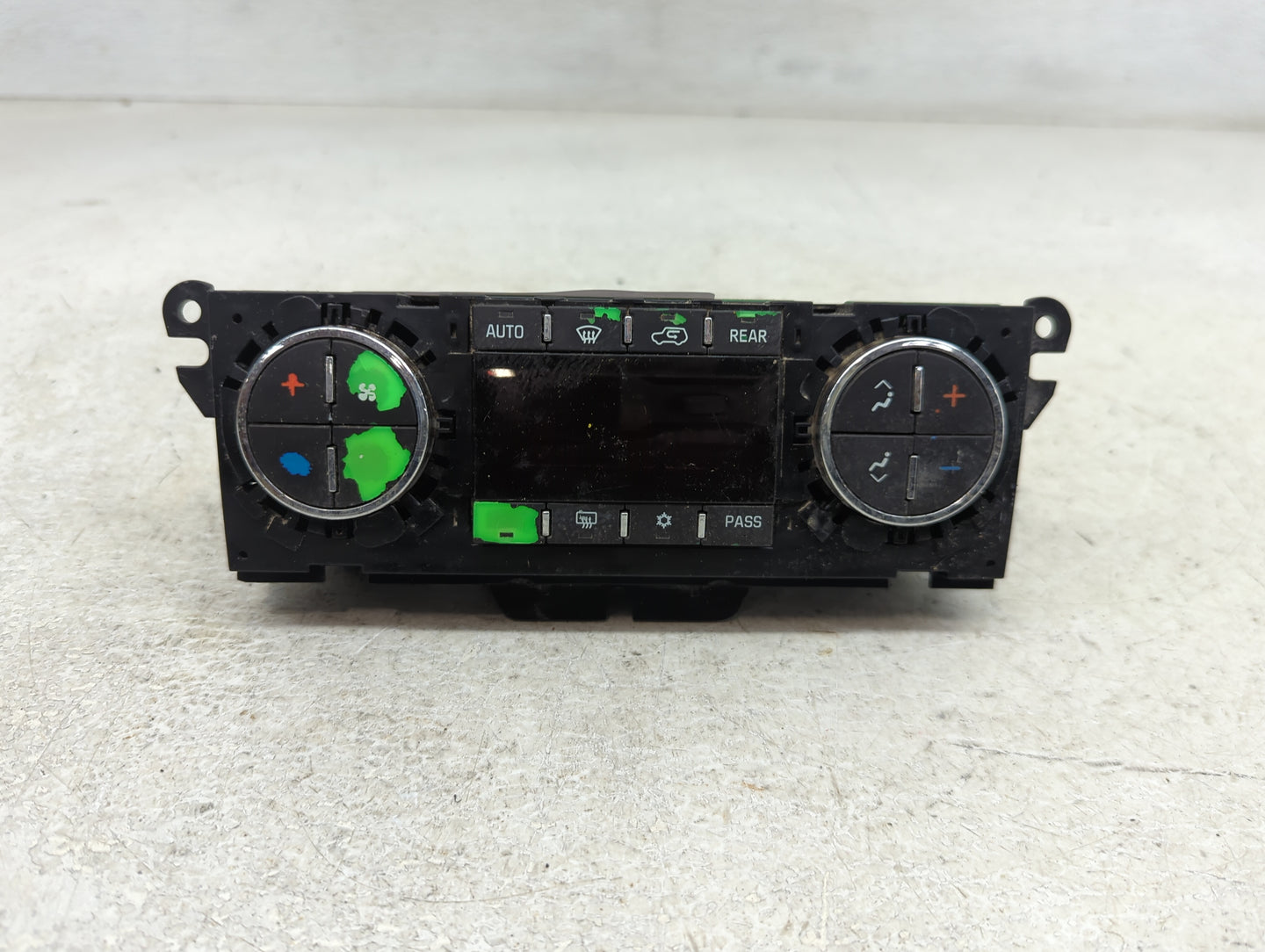2007-2012 Gmc Acadia Climate Control Module Temperature AC/Heater Replacement P/N:25932036 Fits Fits 2007 2008 2009 2010 201