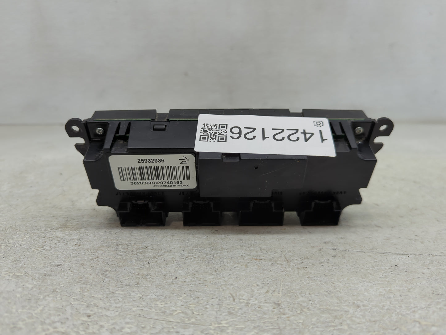 2007-2012 Gmc Acadia Climate Control Module Temperature AC/Heater Replacement P/N:25932036 Fits Fits 2007 2008 2009 2010 201