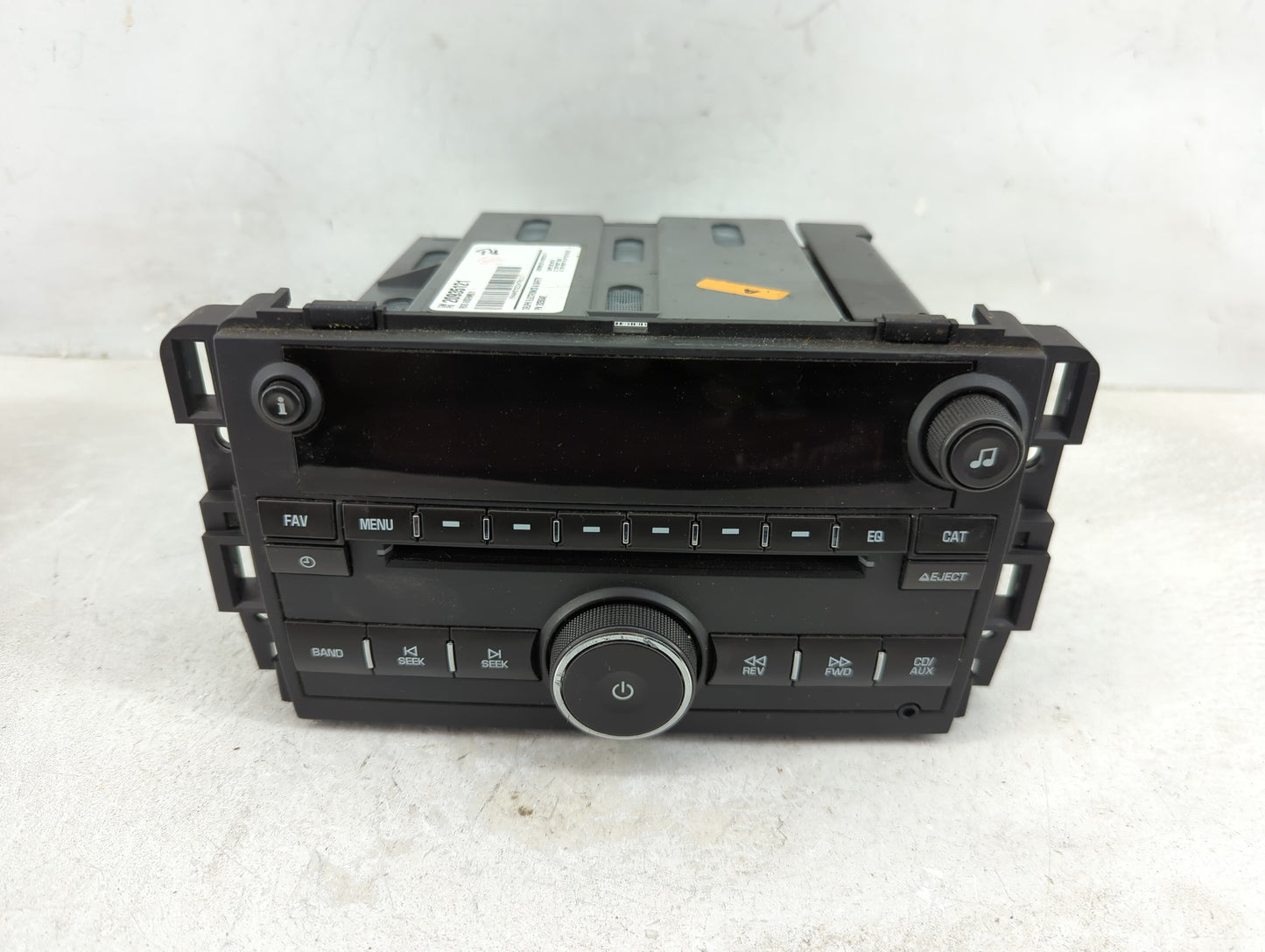 2011-2012 Gmc Acadia Radio AM FM Cd Player Receiver Replacement Fits Fits 2011 2012 OEM Used Auto Parts - Oemusedautoparts1.