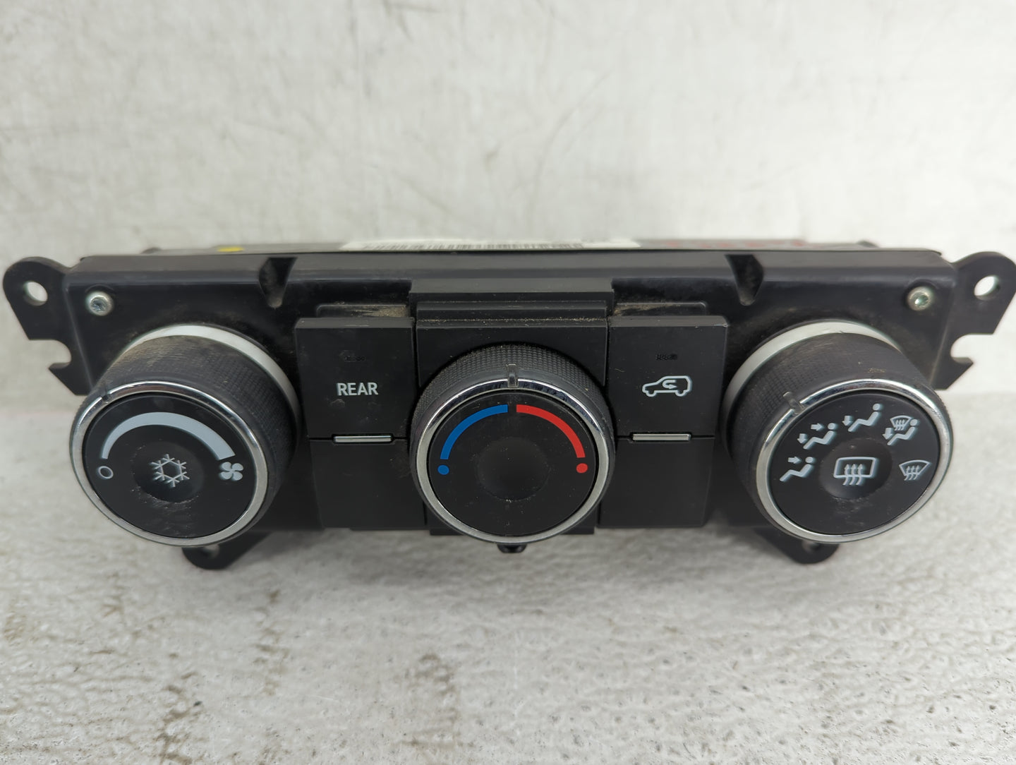 2007-2012 Gmc Acadia Climate Control Module Temperature AC/Heater Replacement P/N:20917131 13175 Fits OEM Used Auto Parts - 