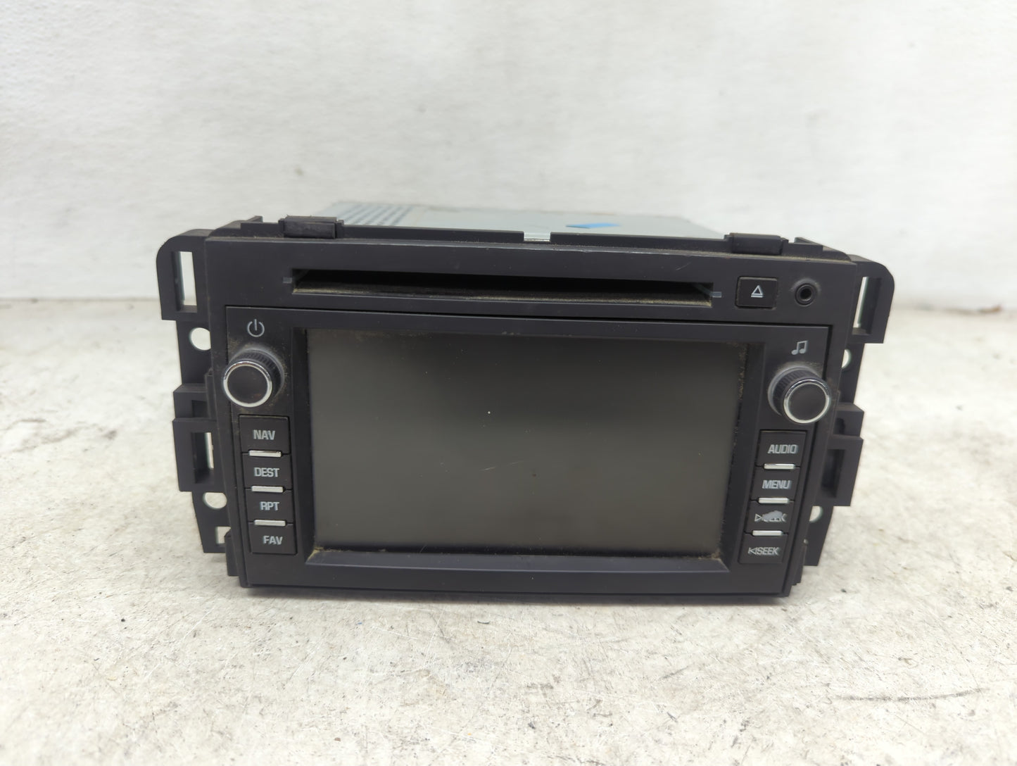 2011-2012 Gmc Acadia Radio AM FM Cd Player Receiver Replacement P/N:22822470 28340304 Fits Fits 2011 2012 OEM Used Auto Part