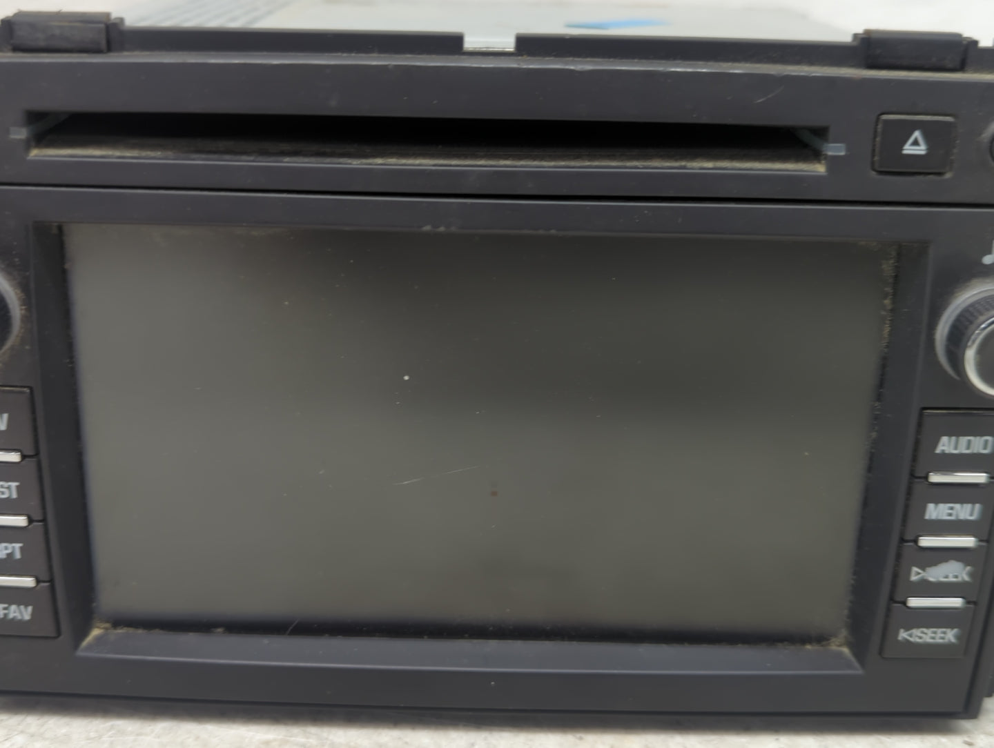 2011-2012 Gmc Acadia Radio AM FM Cd Player Receiver Replacement P/N:22822470 28340304 Fits Fits 2011 2012 OEM Used Auto Part