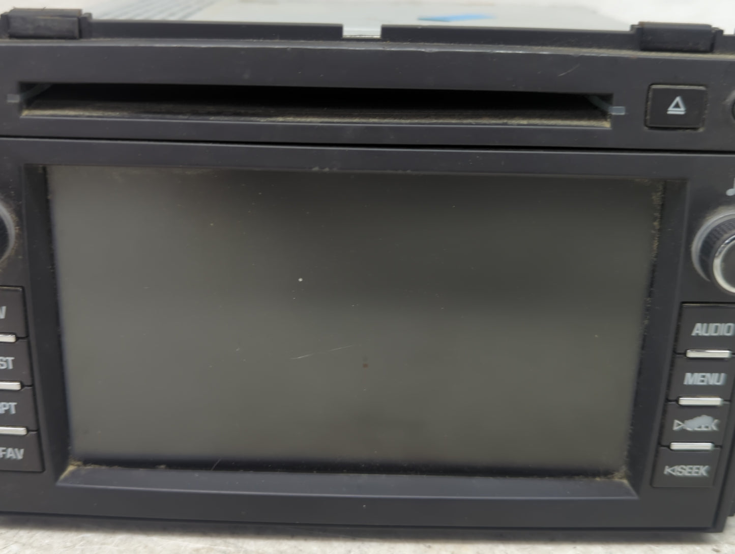 2011-2012 Gmc Acadia Radio AM FM Cd Player Receiver Replacement P/N:22822470 28340304 Fits Fits 2011 2012 OEM Used Auto Part