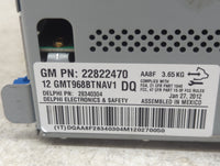 2011-2012 Gmc Acadia Radio AM FM Cd Player Receiver Replacement P/N:22822470 28340304 Fits Fits 2011 2012 OEM Used Auto Part