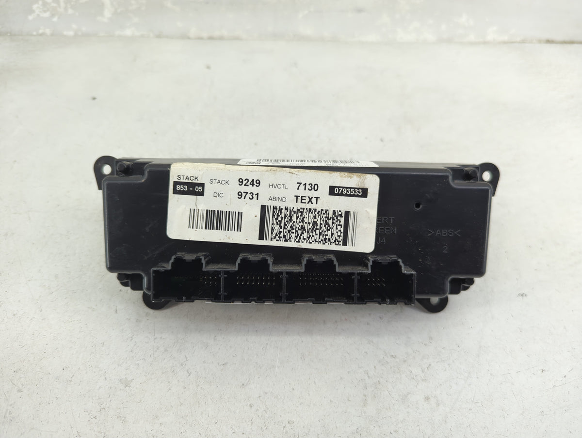 2007-2012 Gmc Acadia Climate Control Module Temperature AC/Heater Replacement Fits Fits 2007 2008 2009 2010 2011 2012 OEM Us