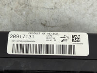2007-2012 Gmc Acadia Climate Control Module Temperature AC/Heater Replacement P/N:20917131 Fits Fits 2007 2008 2009 2010 201