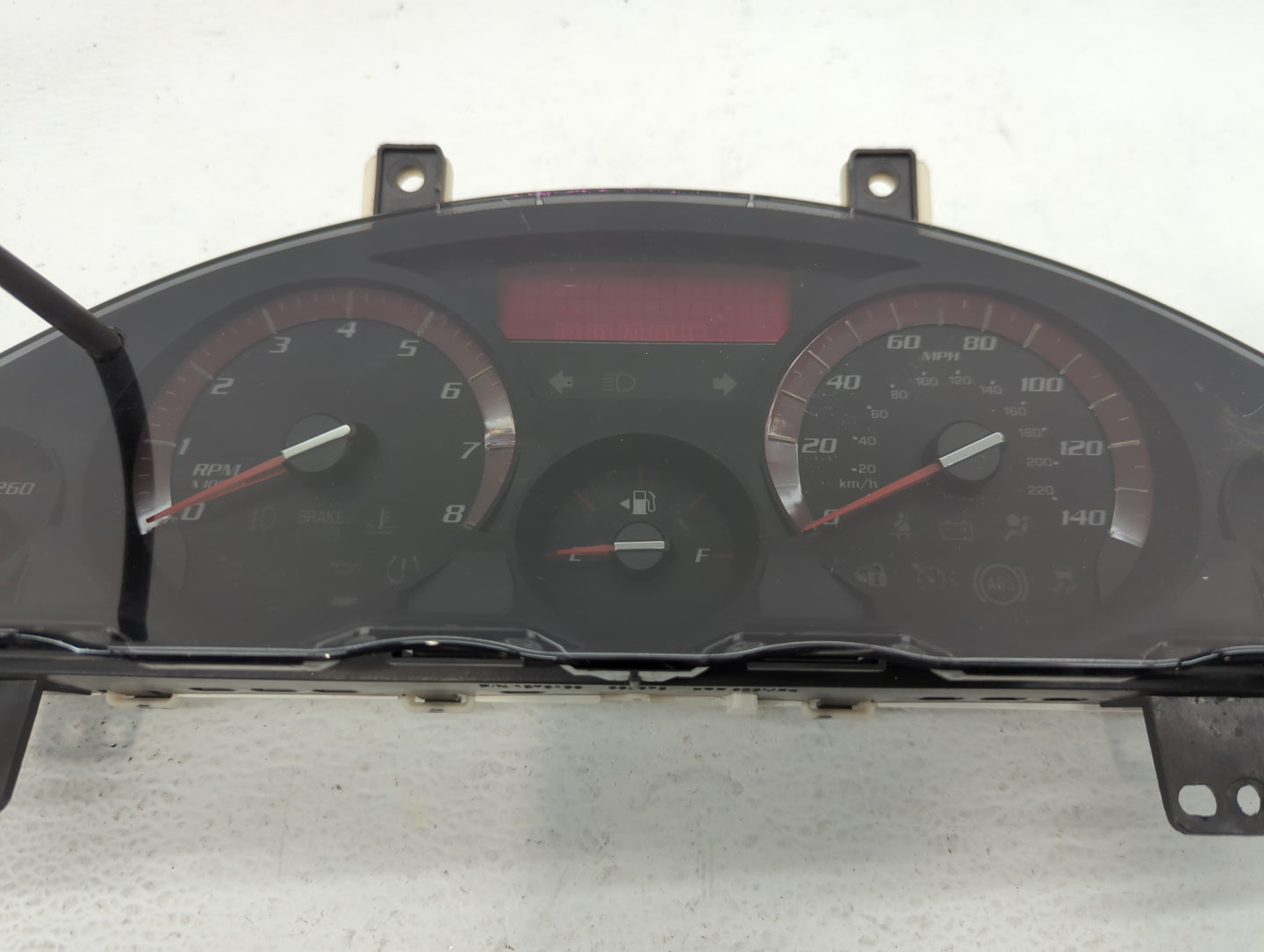2011-2012 Gmc Acadia Instrument Cluster Speedometer Gauges P/N:22763016 Fits Fits 2011 2012 OEM Used Auto Parts - Oemusedaut