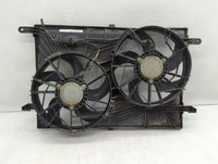 2007-2017 Gmc Acadia Left Radiator Fan Motor Assembly Black - Oemusedautoparts1.com