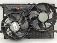 2007-2017 Gmc Acadia Left Radiator Fan Motor Assembly Black - Oemusedautoparts1.com