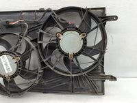 2007-2017 Gmc Acadia Left Radiator Fan Motor Assembly Black - Oemusedautoparts1.com