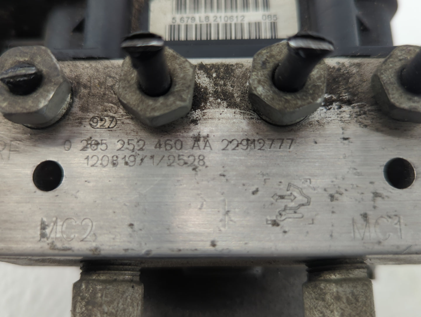 2012-2017 Gmc Acadia ABS Pump Control Module Replacement P/N:0 265 252 460 22912777 Fits Fits 2012 2013 2014 2015 2016 2017 