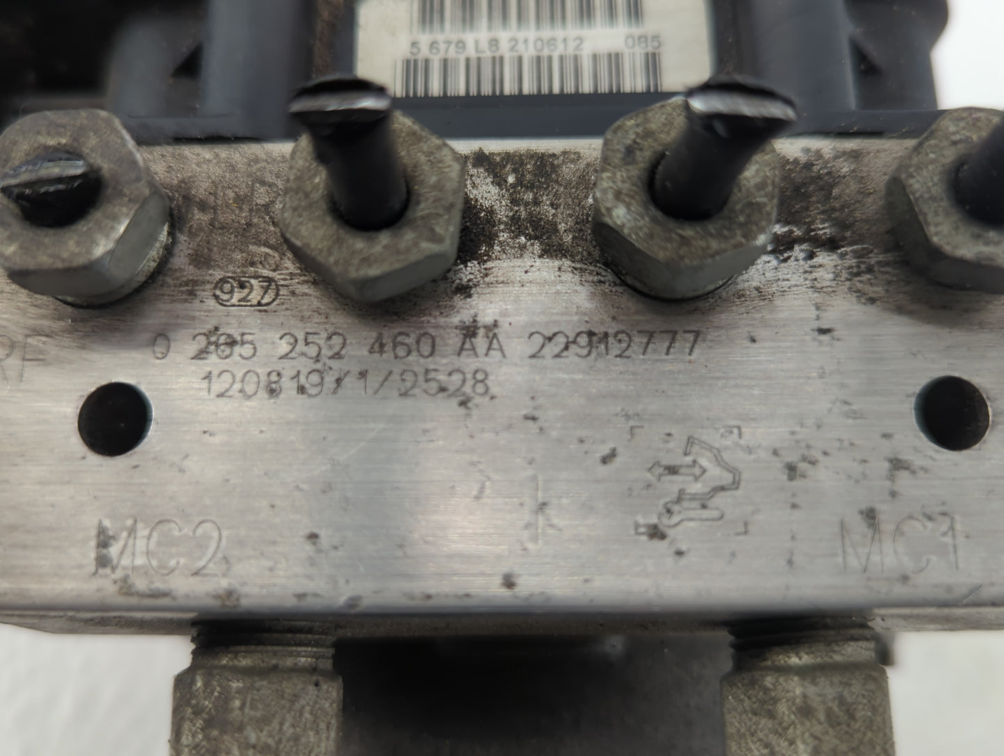 2012-2017 Gmc Acadia ABS Pump Control Module Replacement P/N:0 265 252 460 22912777 Fits Fits 2012 2013 2014 2015 2016 2017 