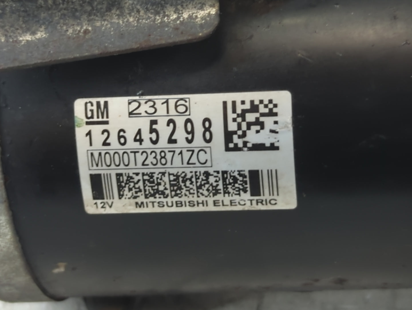 2007-2017 Gmc Acadia Car Starter Motor Solenoid OEM P/N:M000T23871ZC 12645298 Fits OEM Used Auto Parts - Oemusedautoparts1.c