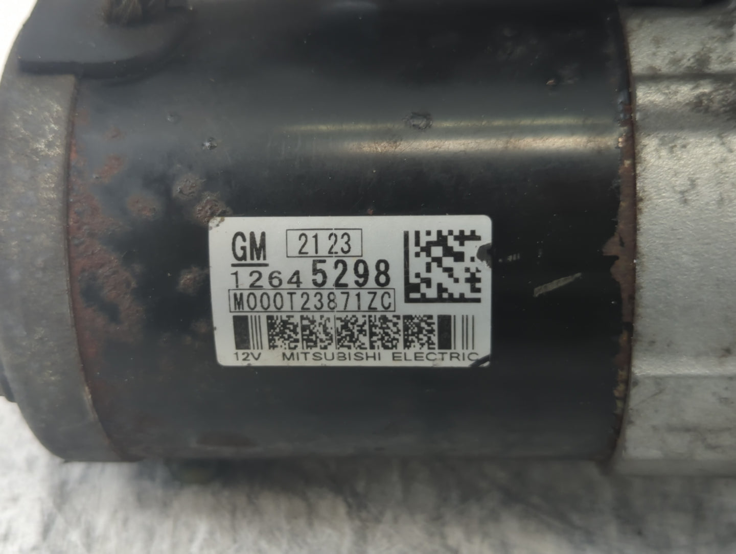 2007-2017 Gmc Acadia Car Starter Motor Solenoid OEM P/N:M000T23871ZC 12645298 Fits OEM Used Auto Parts - Oemusedautoparts1.c
