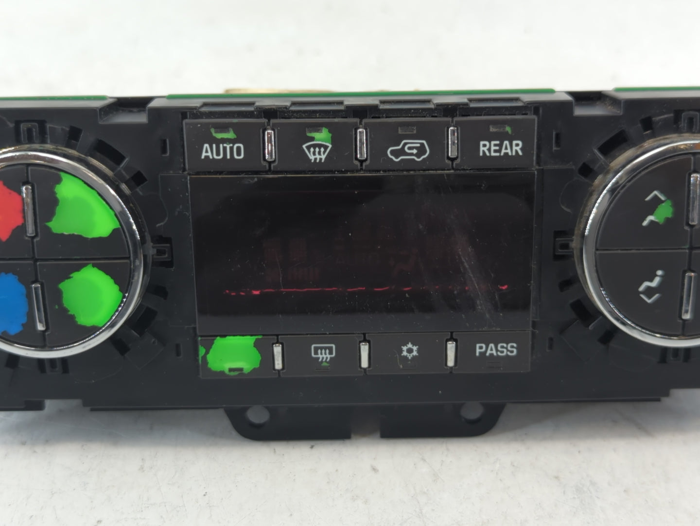 2007-2012 Gmc Acadia Climate Control Module Temperature AC/Heater Replacement P/N:25932036 Fits Fits 2007 2008 2009 2010 201