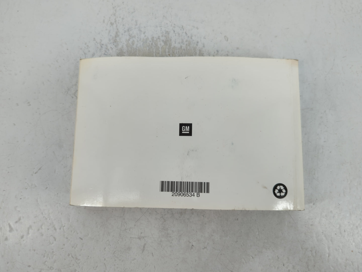 2012 Gmc Acadia Owners Manual Book Guide P/N:20906534 B OEM Used Auto Parts - Oemusedautoparts1.com