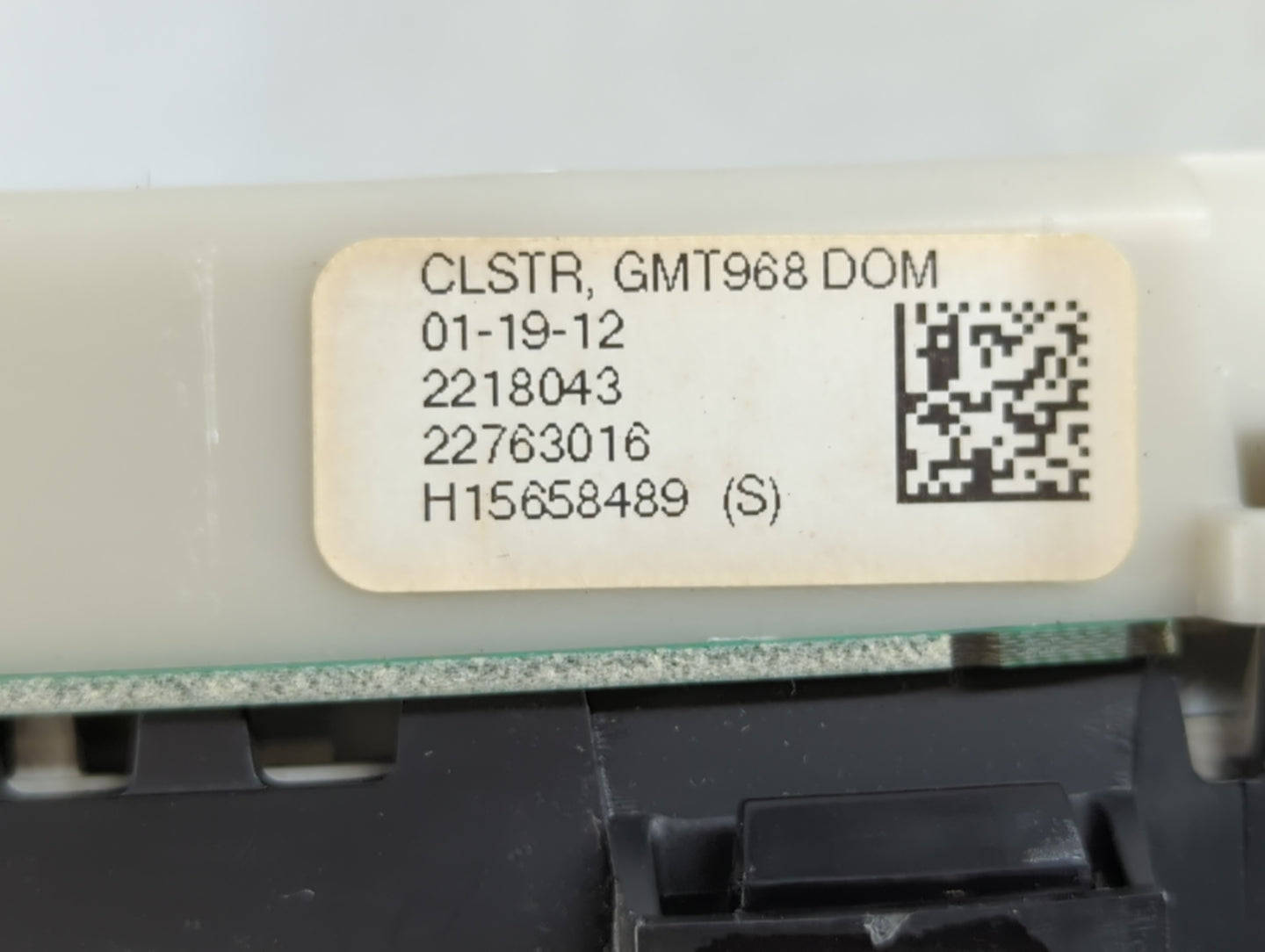 2011-2012 Gmc Acadia Instrument Cluster Speedometer Gauges P/N:22763016 2218043 Fits Fits 2011 2012 OEM Used Auto Parts - Oe