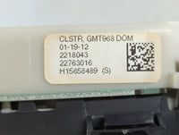 2011-2012 Gmc Acadia Instrument Cluster Speedometer Gauges P/N:22763016 2218043 Fits Fits 2011 2012 OEM Used Auto Parts - Oe