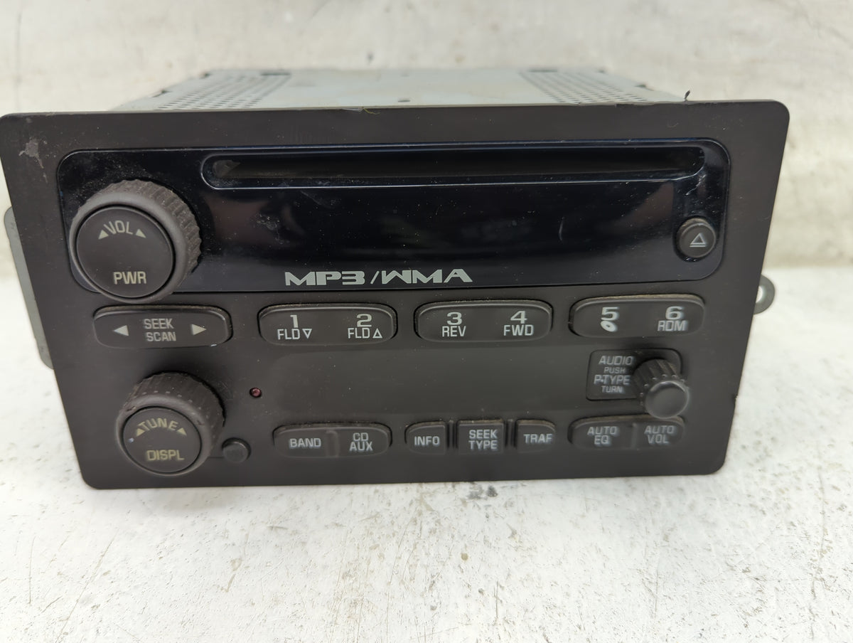 2005-2012 Gmc Canyon Radio AM FM Cd Player Receiver Replacement P/N:28161564 25998449 Fits OEM Used Auto Parts - Oemusedauto
