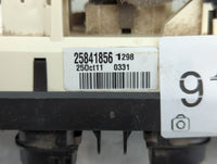 2004-2012 Gmc Canyon Climate Control Module Temperature AC/Heater Replacement P/N:25841856 Fits OEM Used Auto Parts - Oemuse